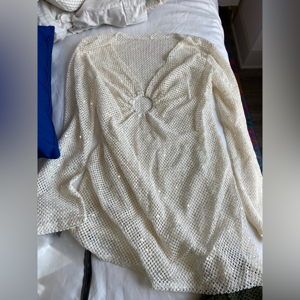 COPY - Sparkly swim coverup